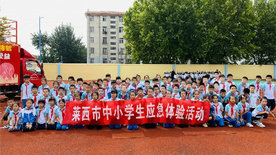 我安全 我体验 我快乐——月湖小学开展安全应急体验活动